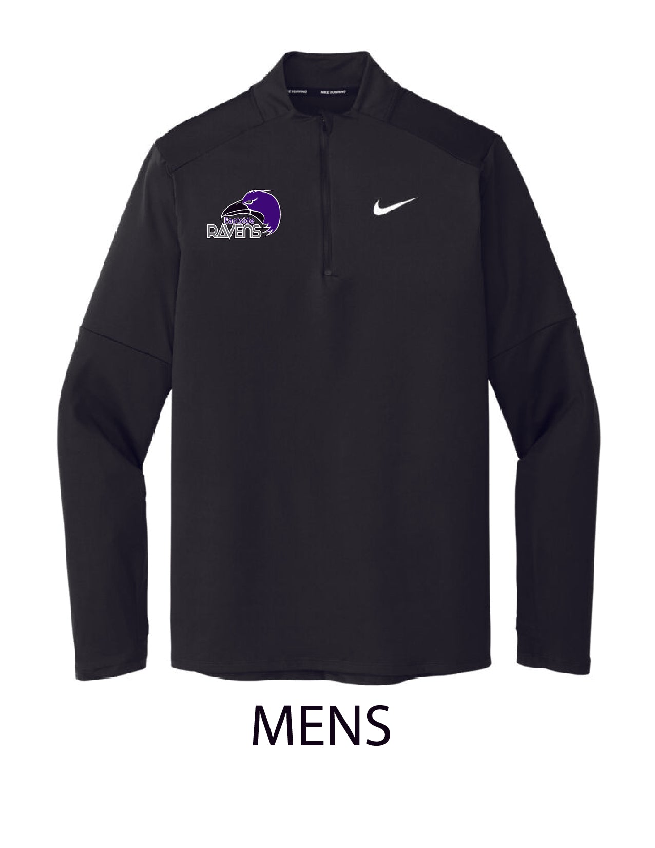 EASTSIDE RAVENS NIKE 1/4 ZIP LADIES & MENS