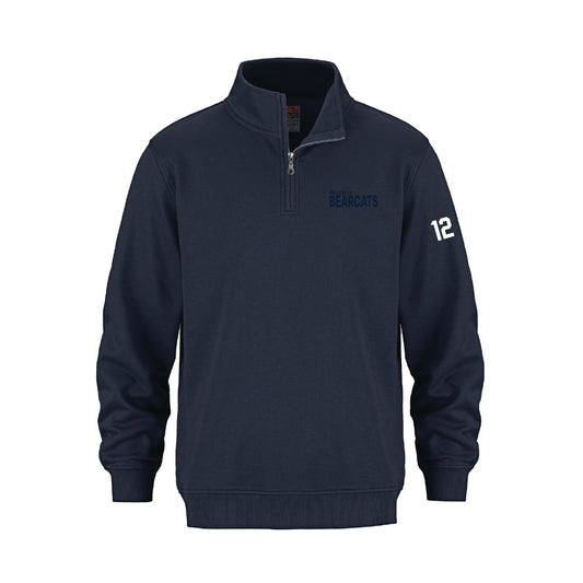BEARCATS COTTON/POLY 1/4 ZIP - PERSONALIZED