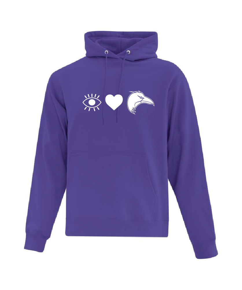 EASTSIDE EYE HEART HOODIE