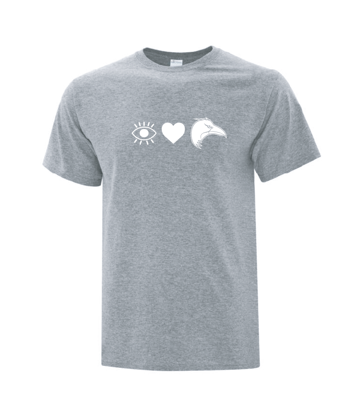 EASTSIDE EYE HEART T-SHIRT LADIES & UNISEX