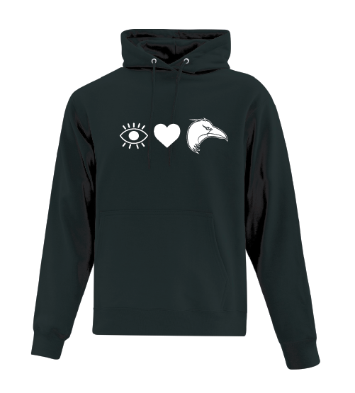 EASTSIDE EYE HEART HOODIE