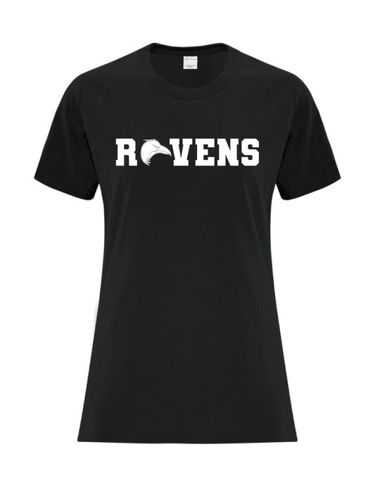 RAVENS Cotton T-Shirt (Ladies)