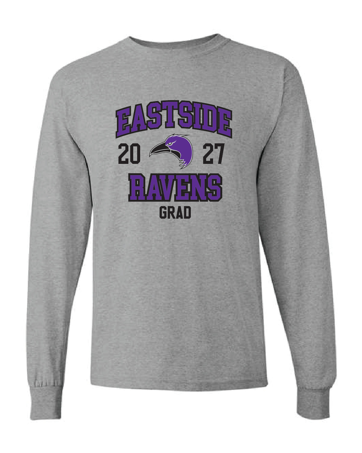 EASTSIDE RAVENS CLASS OF 2027 LONG SLEEVE T-SHIRT UNISEX